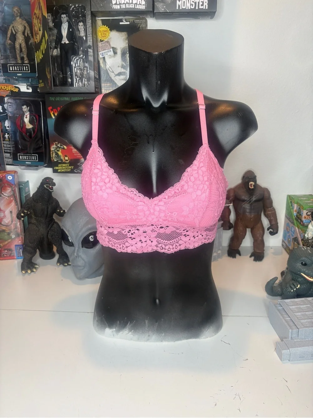 Forever 21 Pink & Lavender Lace Bralette Set